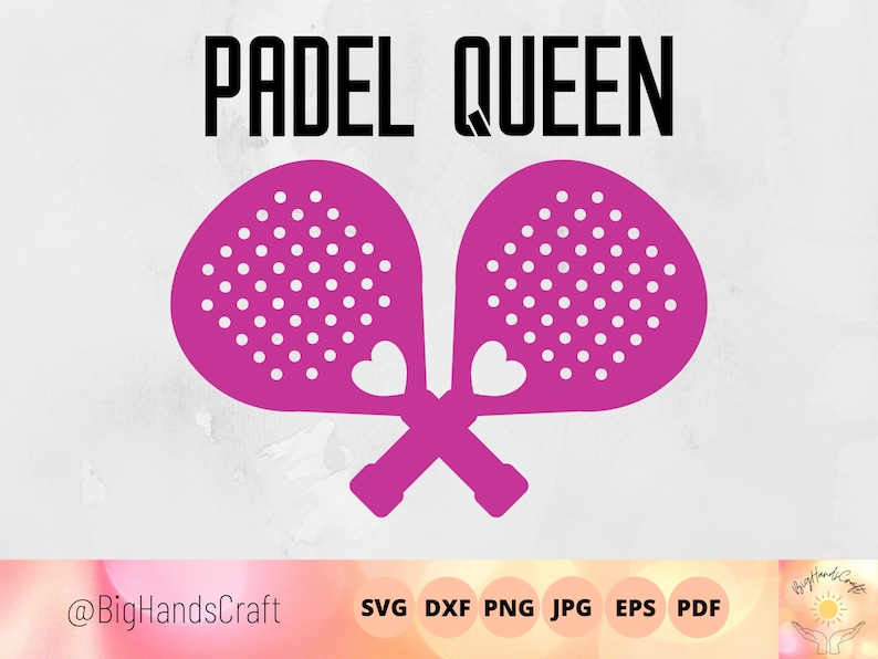 Padel Queen Svg, Gift for Padel Tennis Partner, Addicted to Padel