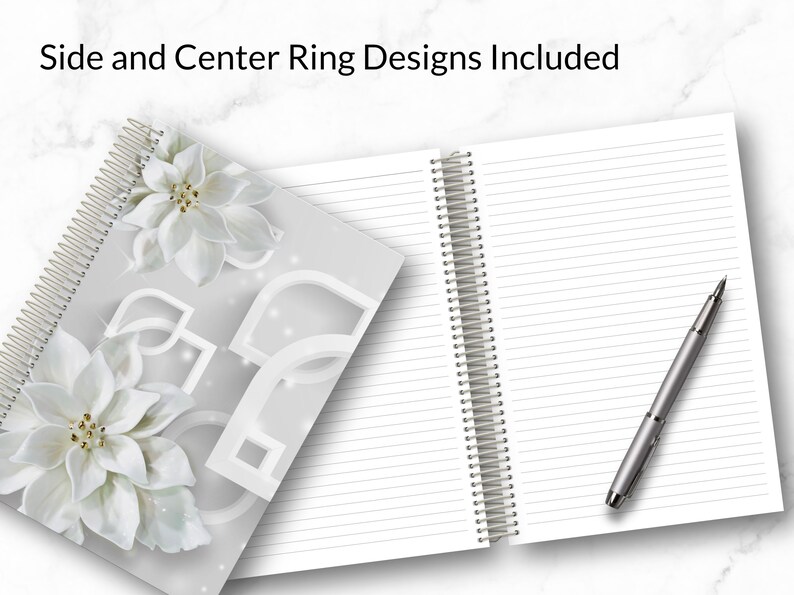 Digital Planner Rings | Jumbo Spiral Coil | Metallic Effect | Personal ...