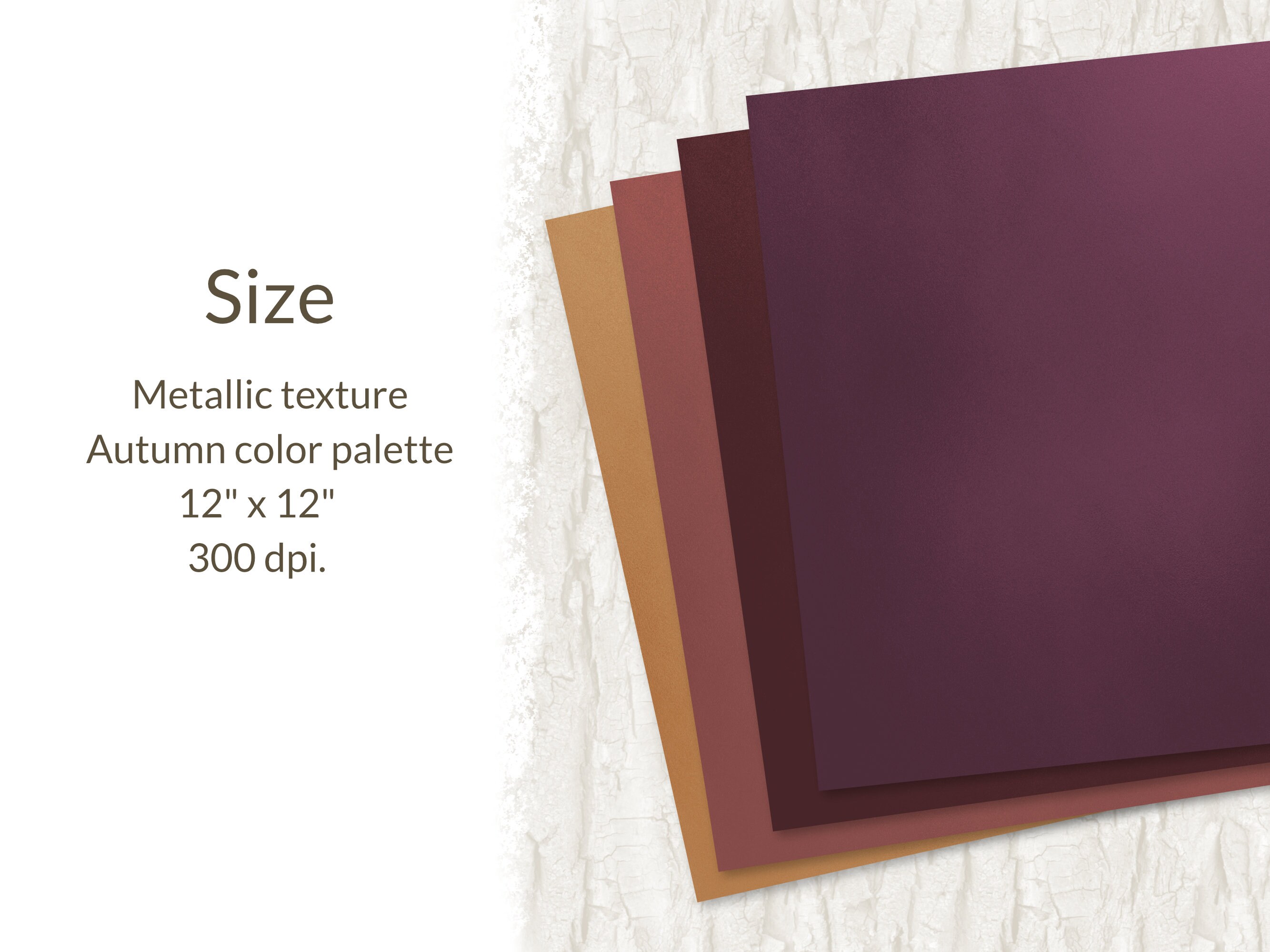 Metallic Digital Paper Metallic Texture Warm Autumn - Etsy