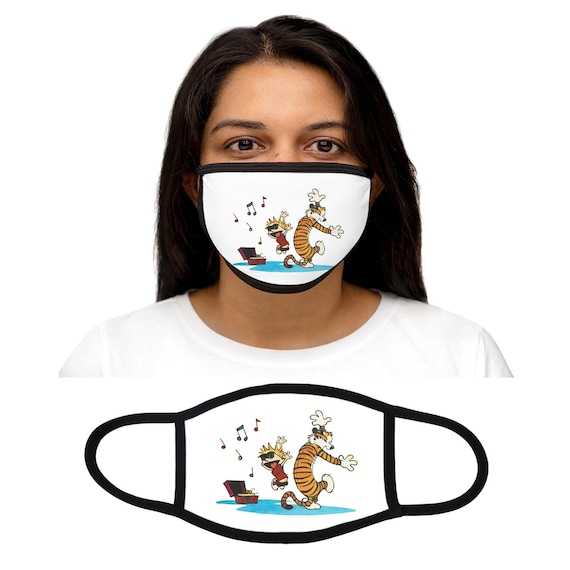 Calvin and Hobbes Fabric Mask for Adult Face Mask and Kids - Etsy