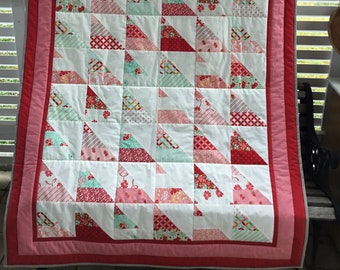 Patchwork Blanket Quilt Bedspread Throw Blanket