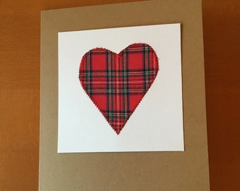 Card with a heart, original greeting card, favorite person, Mother's Day, Father's Day, wedding, birthday