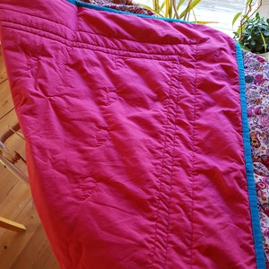 Patchwork Blanket Quilt Bedspread Throw Blanket image 4