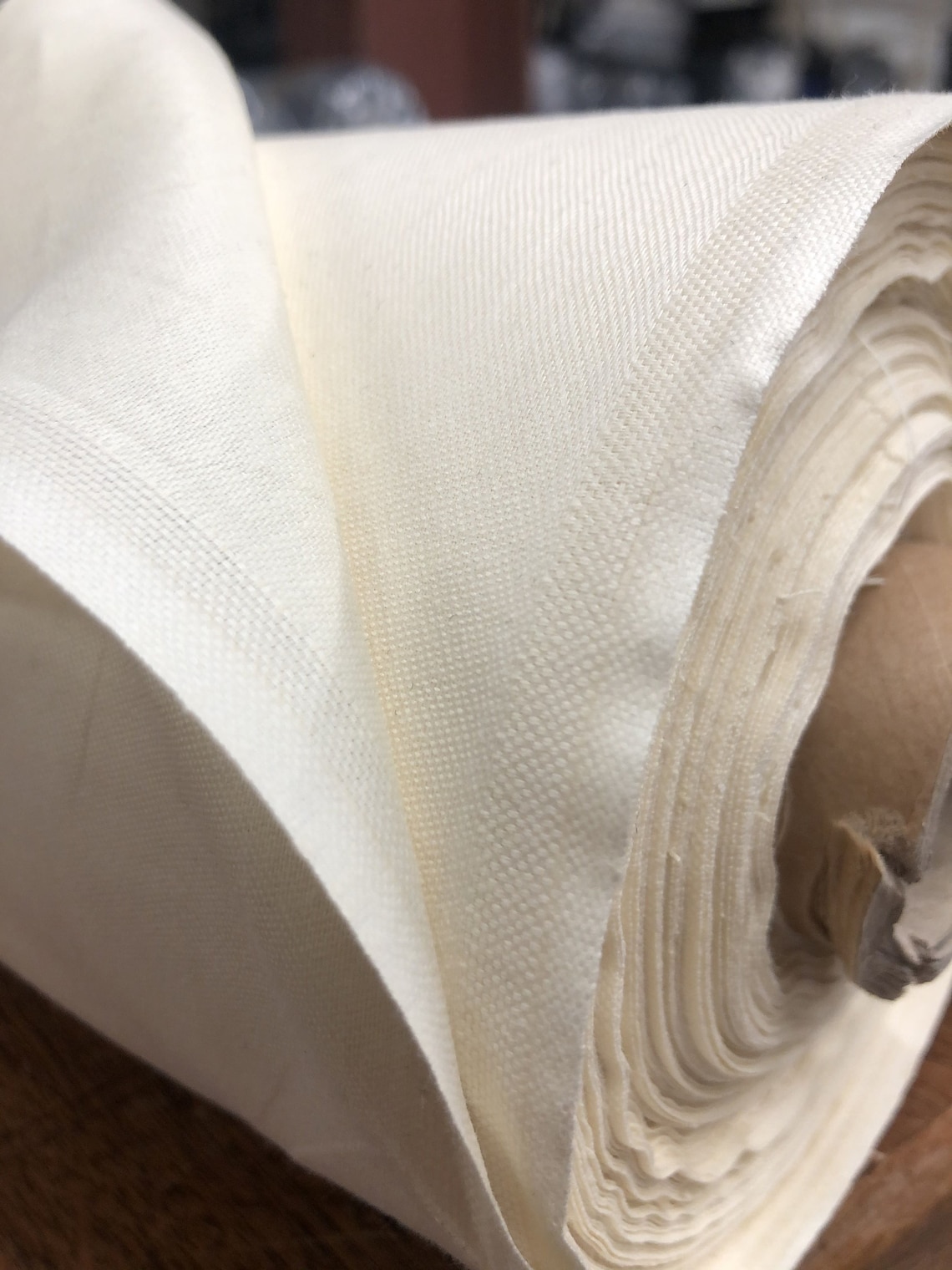 100 Cotton Sateen Lining Fabric White Or Ivory 54 Etsy