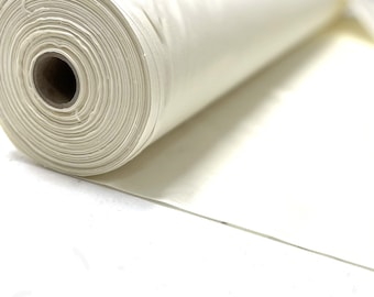 I Want Fabric Fodera Per Tenda Oscurante In Pile Di Cotone, 137 Cm, Bianco/avorio/crema, Termica E Fonoassorbente - 3