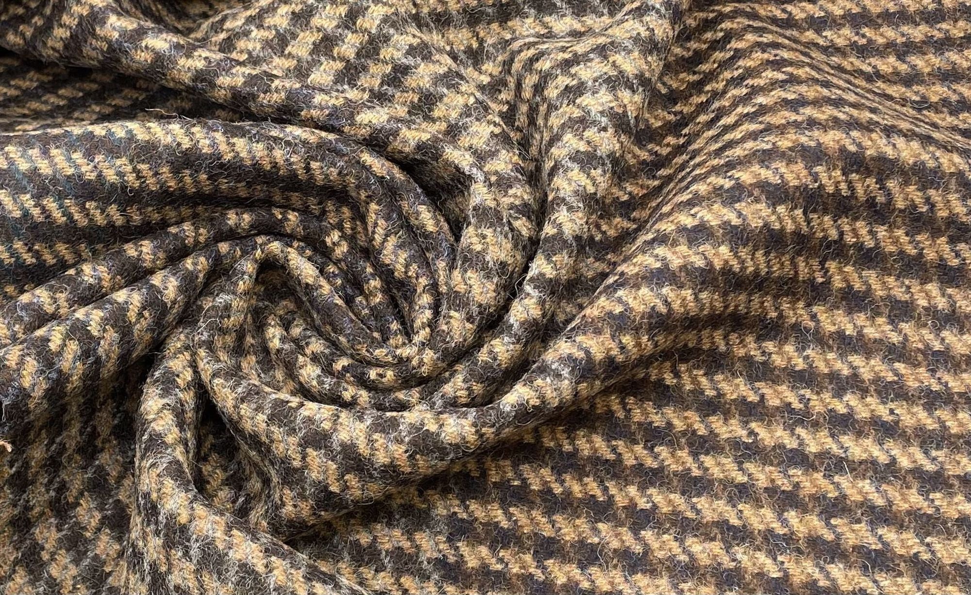 100 Wool Tweed Fabric Patchwork Upholstery Remnant. 4 Etsy