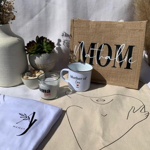 Confezione regalo per la Festa della Mamma - Tazza smaltata
