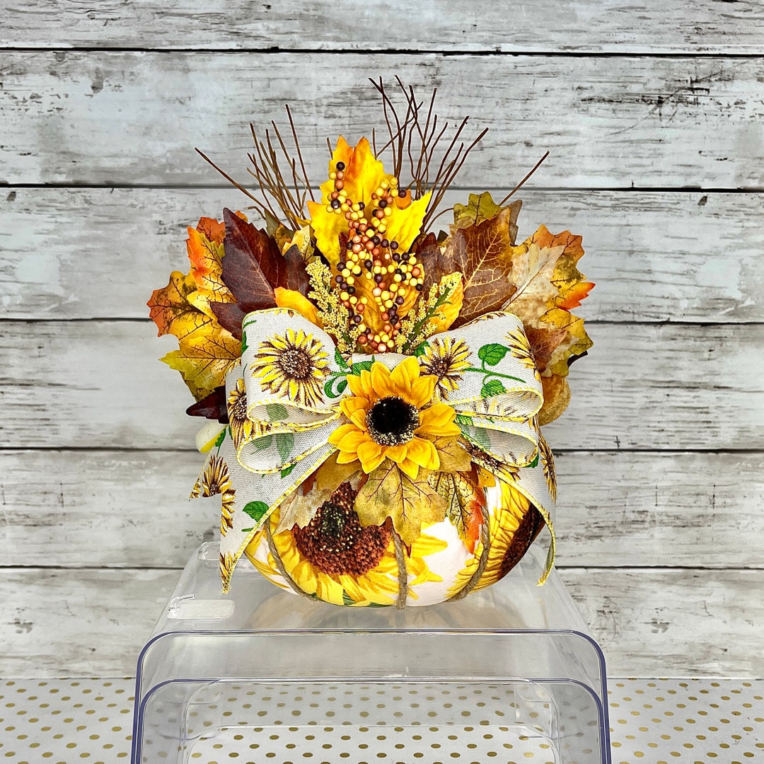 Pumpkin Centerpiece/fall Table Centerpiece/fall Pumpkin Decor/fall