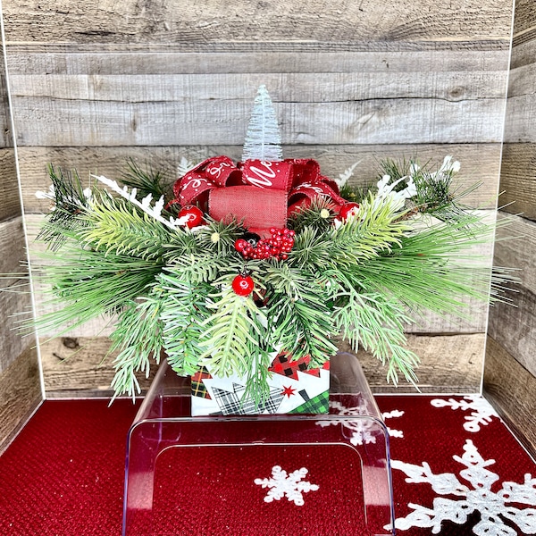 Holiday Centerpiece Etsy