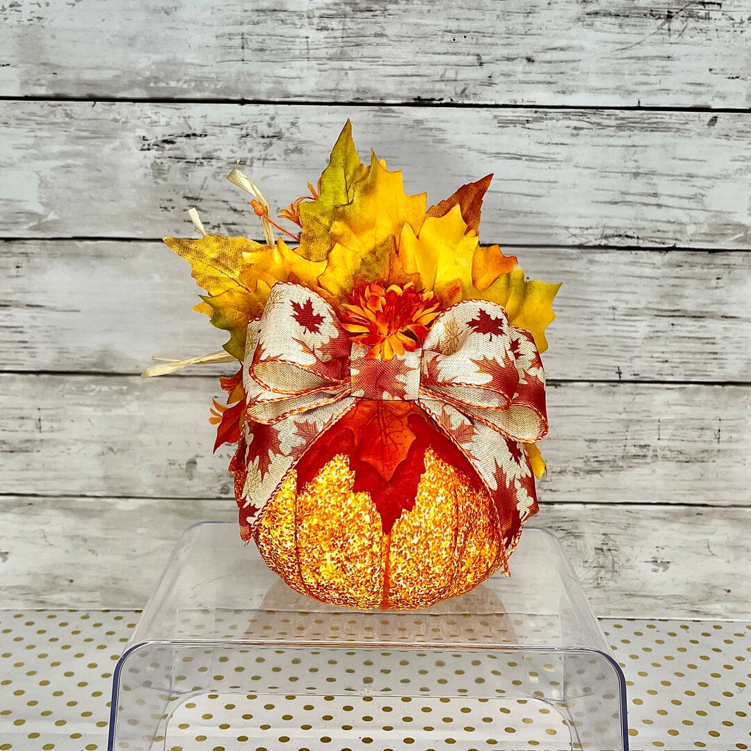 Pumpkin Centerpiece/fall Table Centerpiece/fall Pumpkin Decor/fall