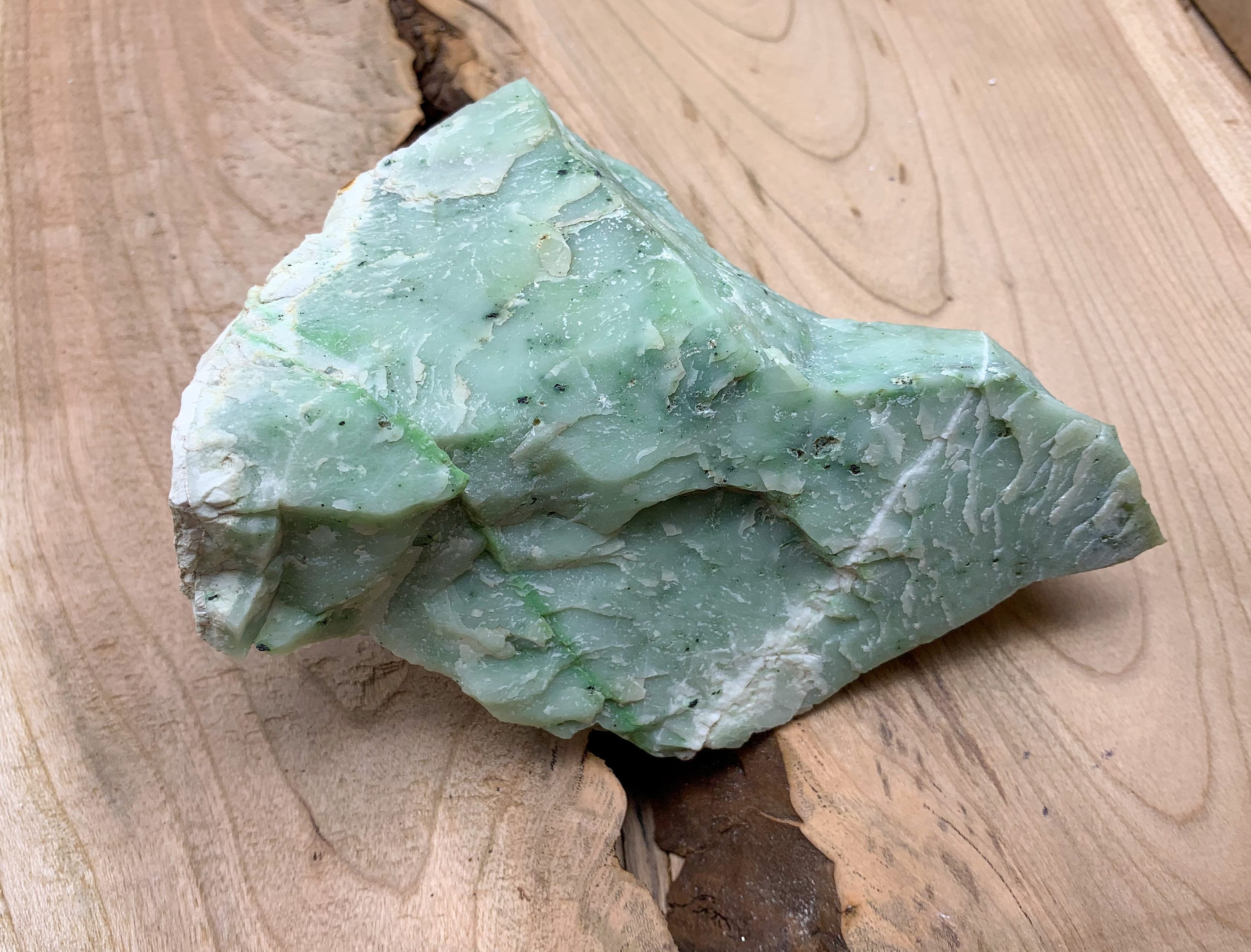 Nephrite Jade Black Lake Mine Quebec Canada Prosperity Stone Etsy