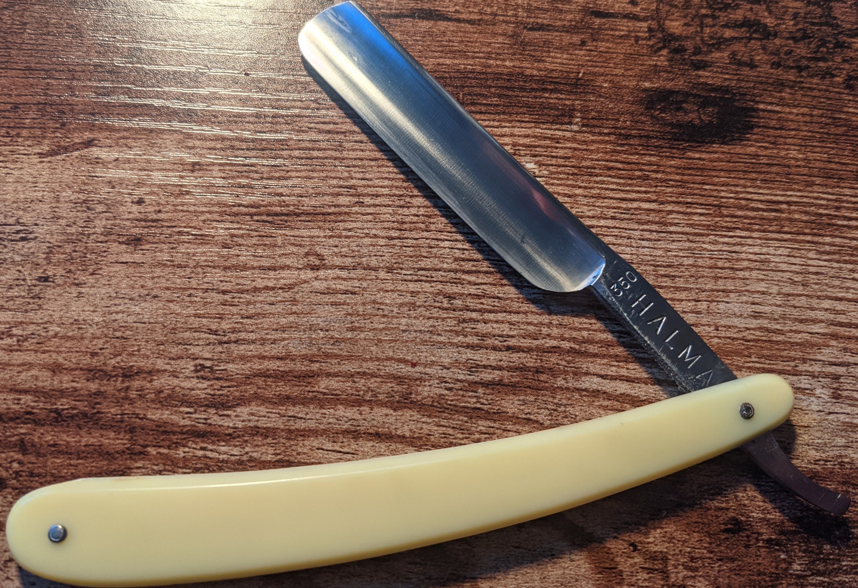 Vintage the Halma Straight Edge Razor. Made in Solingen Etsy