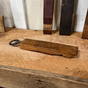 Authentic Whiskey or Wine Barrel Stave Bottle Opener