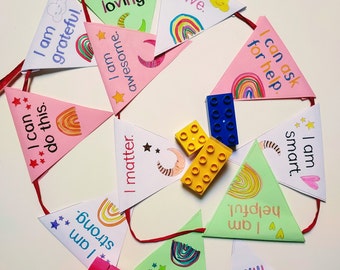 Positive bunting for children