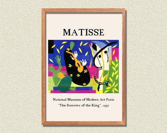 Henri Matisse Exhibition Poster, Matisse Print , Henri Matisse Poster , Exhibition Print , Gallery Wall Art , Fine Art Poster , Matisse Art