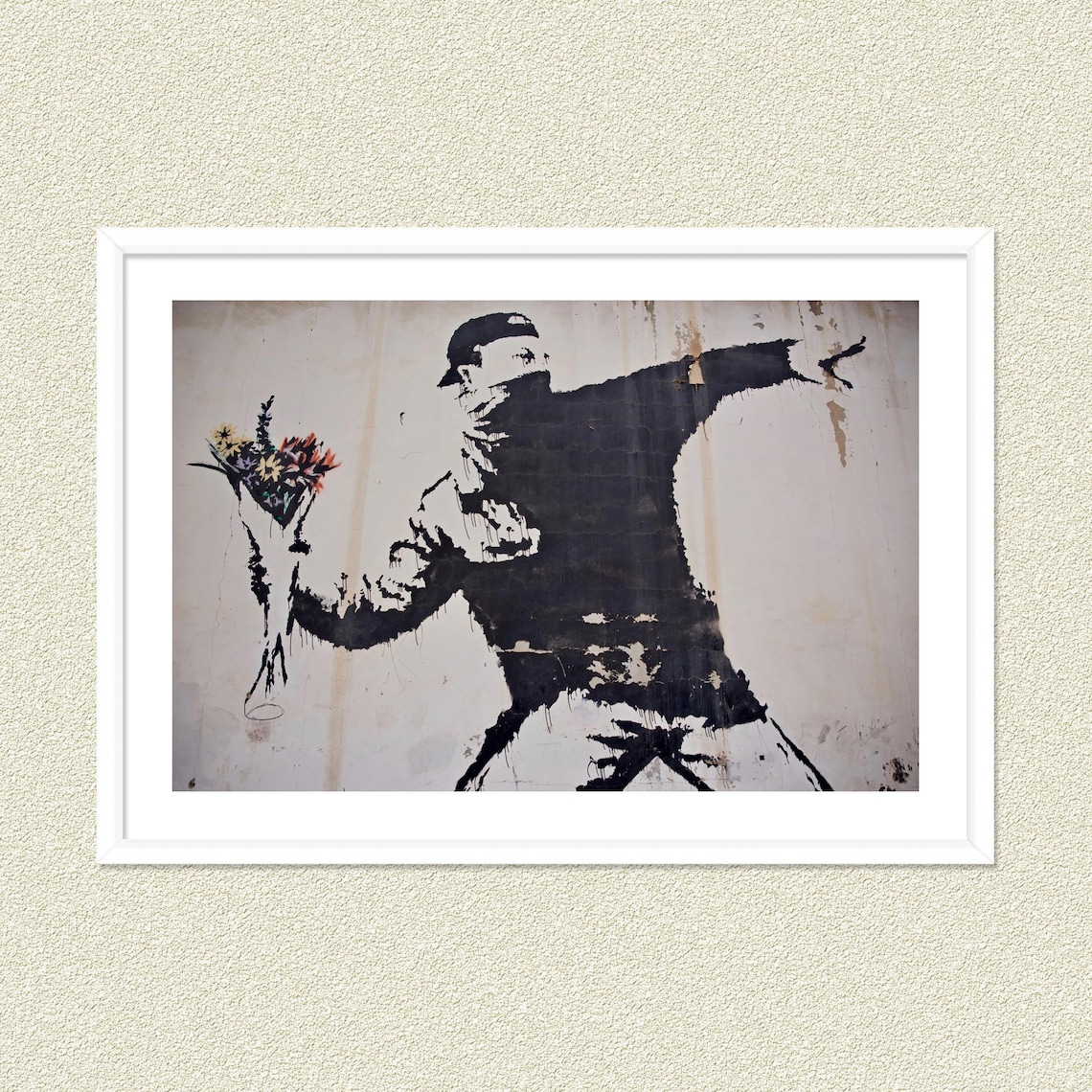 Banksy Digital Print Set of 6 Printable Banksy Poster Etsy