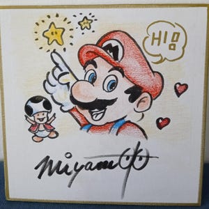 Copia d'autore Miyamoto  Mario Bros