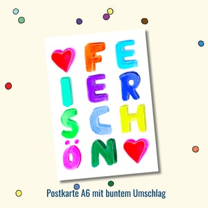 Grußkarte Geburtstag | Geburtstagskarte | Karte zum Geburtstag | Karte Kindergeburtstag | Glückwunschkarte | moderne Karte | Karte bunt