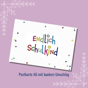 Carte de voeux| Inscriptions scolaires | Carte de rentrée scolaire | 1er jour d'école |  Retour à l'école | Enfin un écolier | Carte d'inscription scolaire | Carte | carte postale