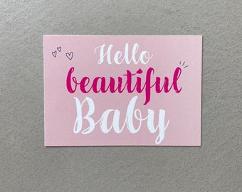 Baby card | Birth card | Greeting cards | Birth gift | Congratulations card | Birth card |birth gift idea| Baby shower | baby shower