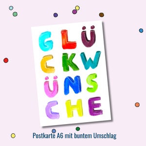 Tarjeta de felicitación de cumpleaños | Tarjeta de felicitación | Tarjeta de cumpleaños | Tarjeta de bebé | Tarjeta de nacimiento | Fiesta de bebé | Saludo de cumpleaños | tarjeta pintada a mano