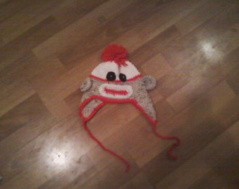 Sock Monkey Hat