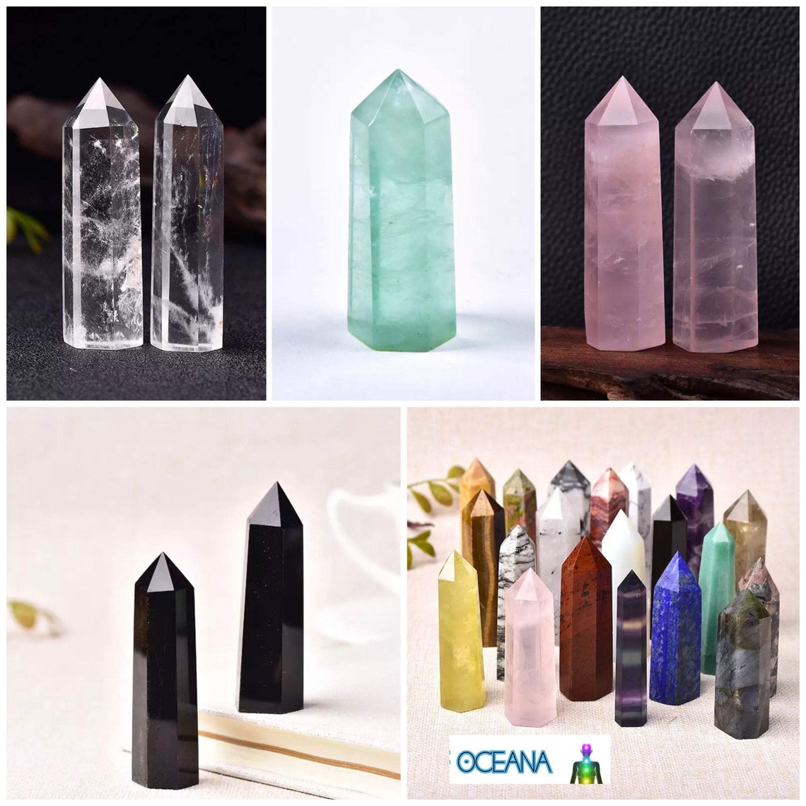 Zebra Jasper crystal point Zebra crystal tower zebra Crystal Etsy