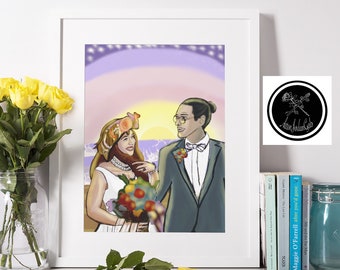 Custom Couple Portrait