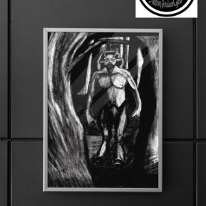 God of the Wilds Art Print 9x11 or 11x14 Inches