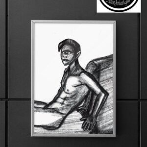 Cyclops Art Print 9x11 or 11x14 Inches