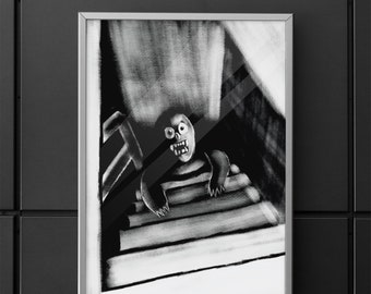 Creeper Art Print 9x11 or 11x14 Inches