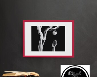 The Apple Art Print 11x9 or 14x11 Inches