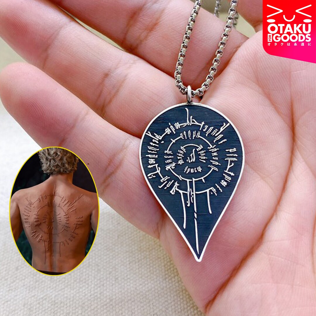 Fanmade Baldur's Gate 3 Astarion Tattoo Necklace Handmade Etsy Finland