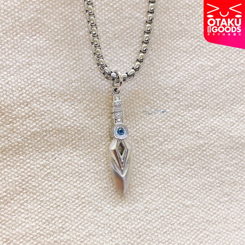 Valorant Jett Knife Necklace Handmade Valorant Necklace Etsy Canada