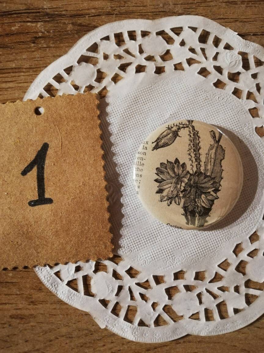 Magnets Plantes, Magnets Botanique, Idée Cadeau Jardinage