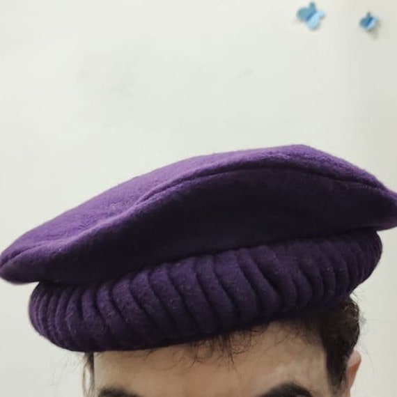 Handmade Original Wool Chitrali Cap 