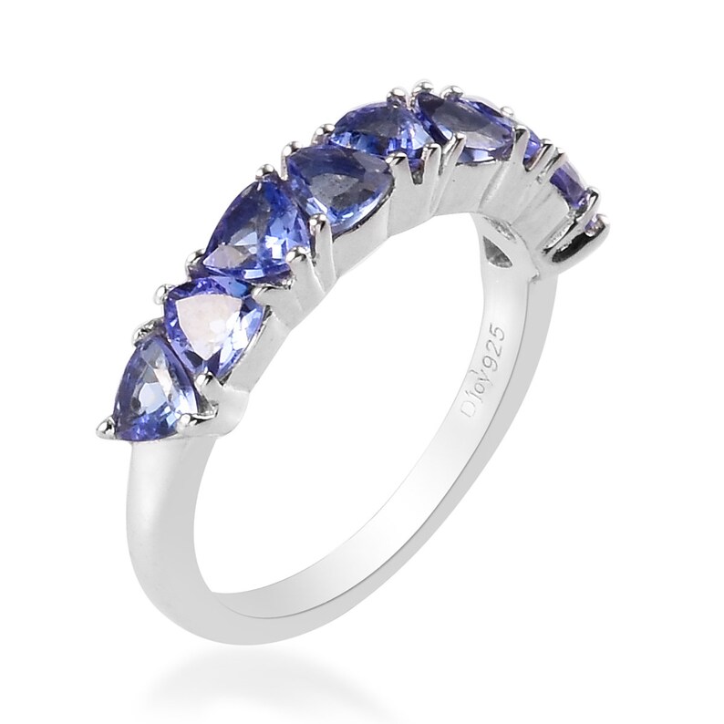 Vintage Tanzanite ring 14k solid gold Tanzanite ring Promise ring Gift for her Dainty Rose gold ring valentine/'s day gift ring