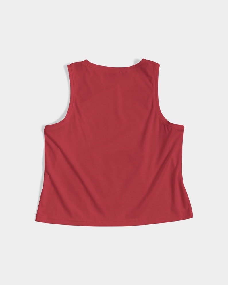 Women/'s Cropped Tank Bay Ayiti Yon Chans