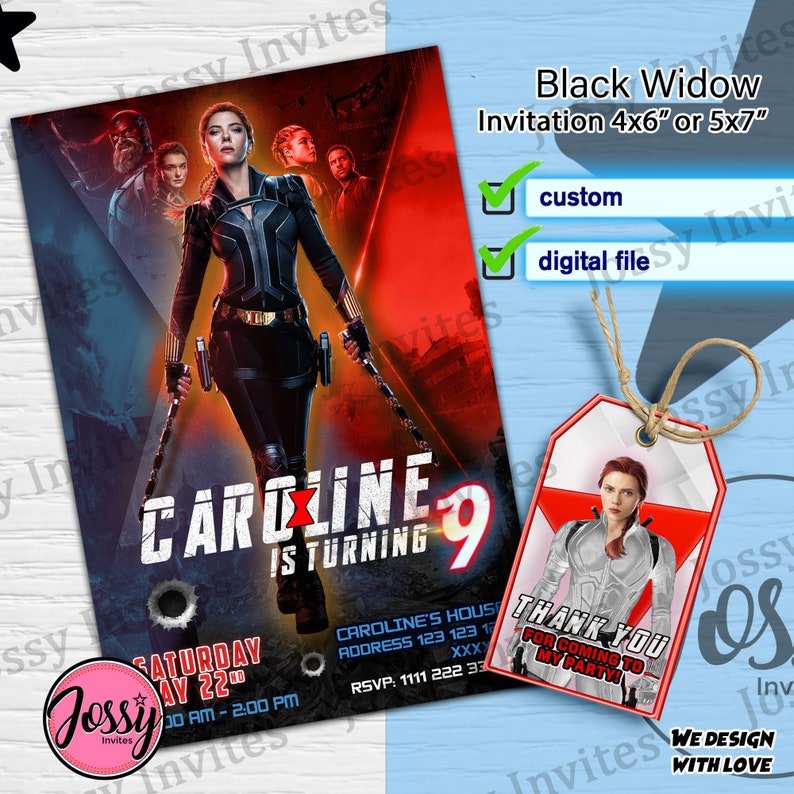 EPIC Black Widow Birthday Party Ideas The Inspired Holiday