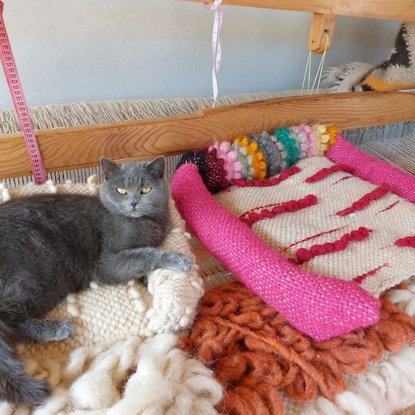 Lit pour chat Laine, Lit pour animaux, Lit en laine mérinos, Panier pour animaux de compagnie, Lit pour animaux de compagnie en laine Ukraine