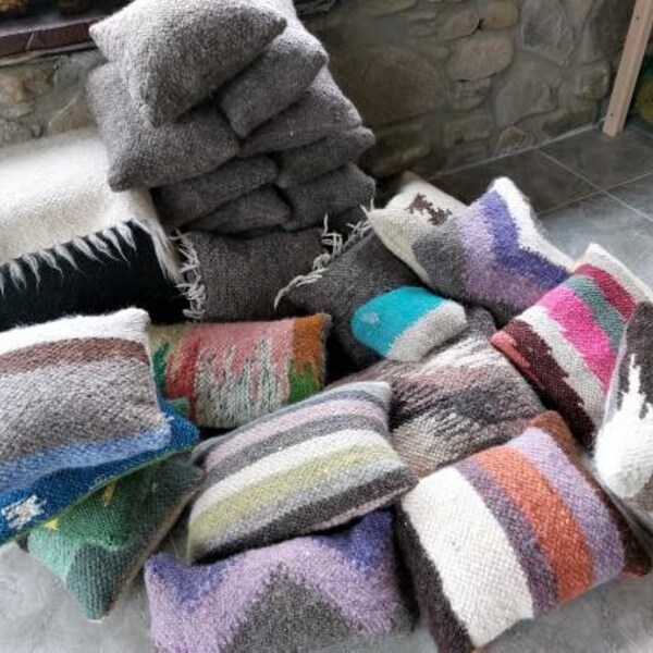 Wool Pillow Case Etsy