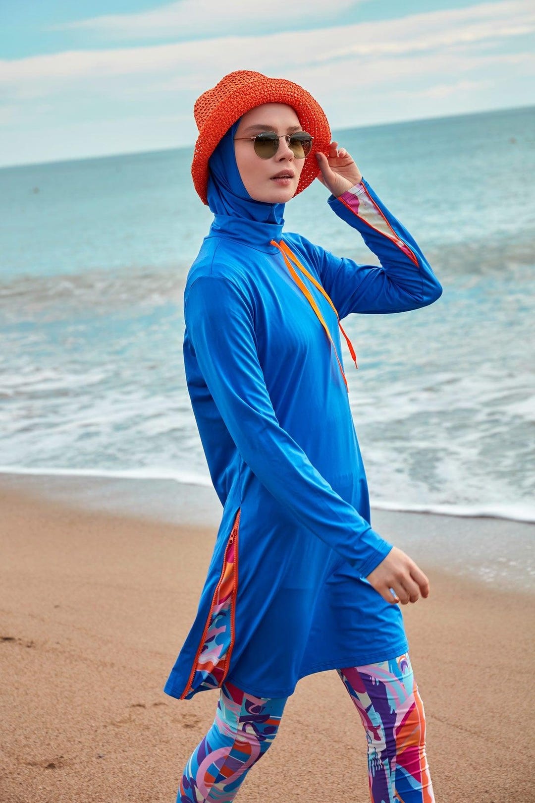 Colourful Burkini Modest Swimwear R2403 main image 0