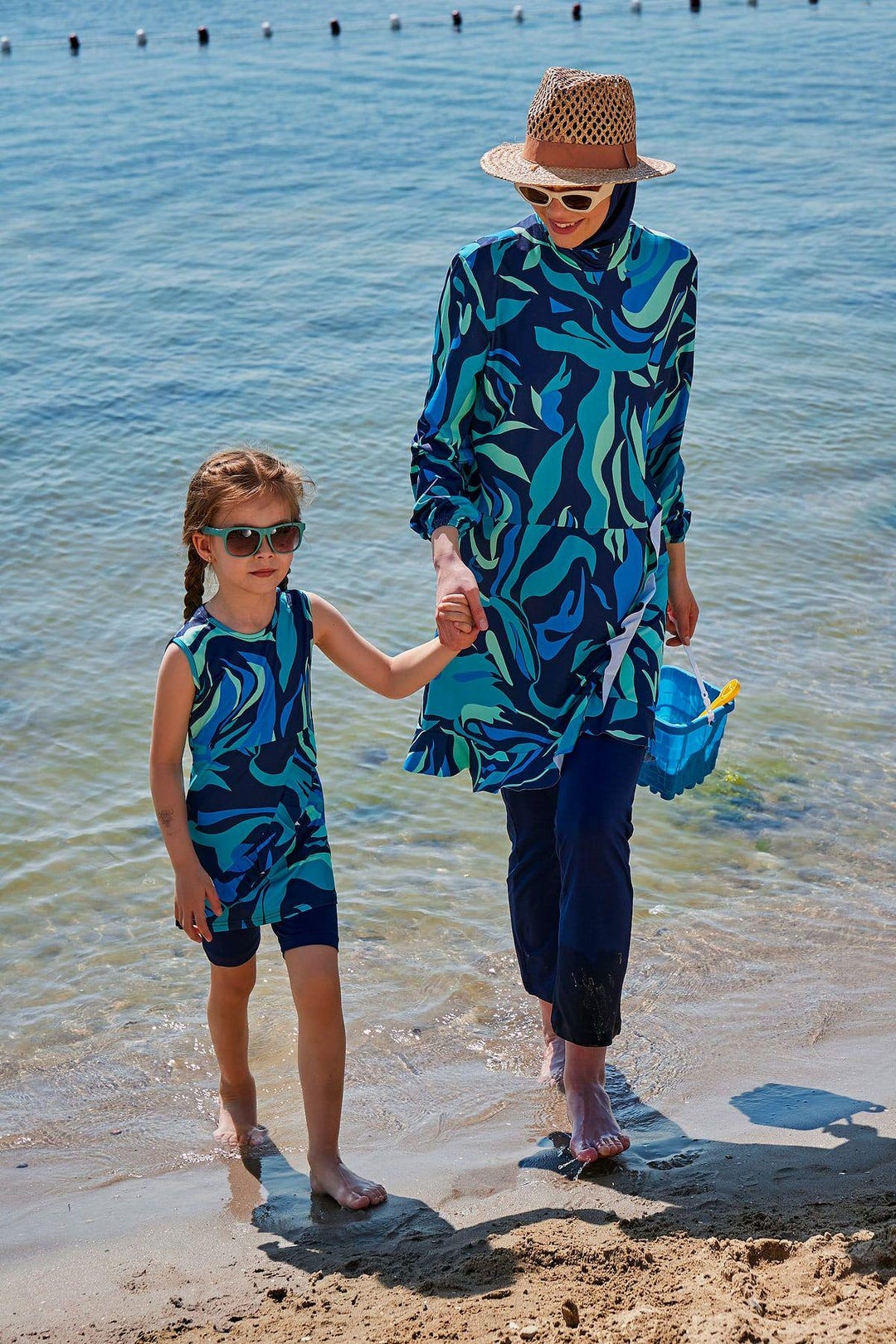 Lycra Khaki Burkini Modest Swimwear M2021 main image 1