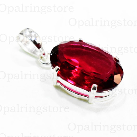 ハンドメイドピンクトルマリン925スターリングシルバーペンダント