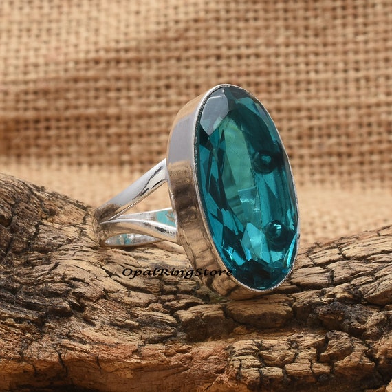 Anello In Argento 925 Con Opale Etiope Welo, Taglio Ovale 2,14ct - Foto 8