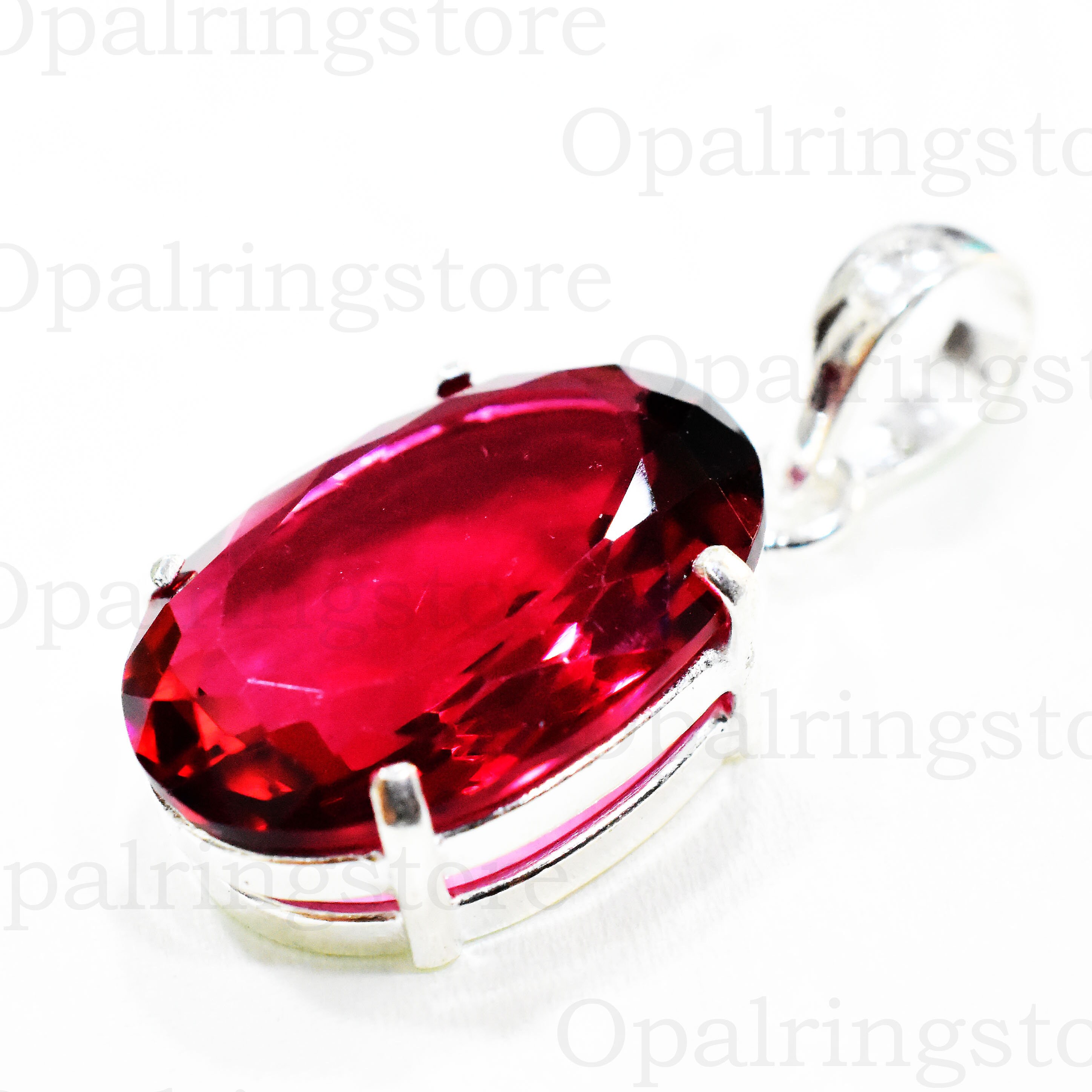 ハンドメイドピンクトルマリン925スターリングシルバーペンダント