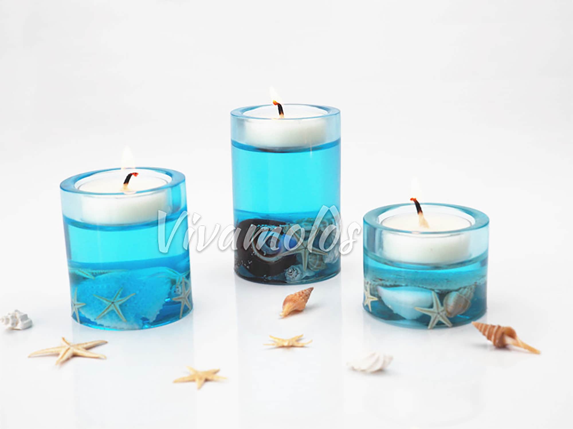 Candle Holder Silicone Mold Round Candlestick Resin Mold 3 Etsy UK