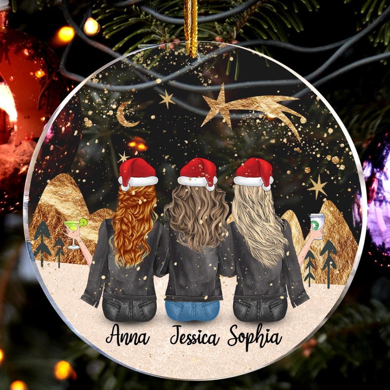 best friend ornaments