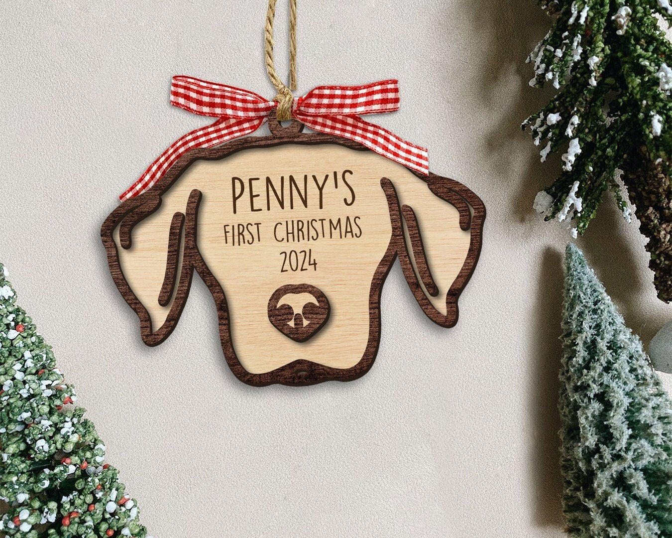 Personalized Dog Ornament, Dog First Christmas Ornament, Dog Lover Gift, Pet Ornament, Dog Lover Christmas Gift, Dog Ornament, Dog Gifts