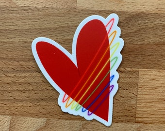 Love is Love Stickers (2 pk)